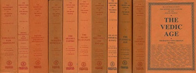 The History and  Culture of the Indian People  (11 Volumes) : Full Set by R C Majumdar