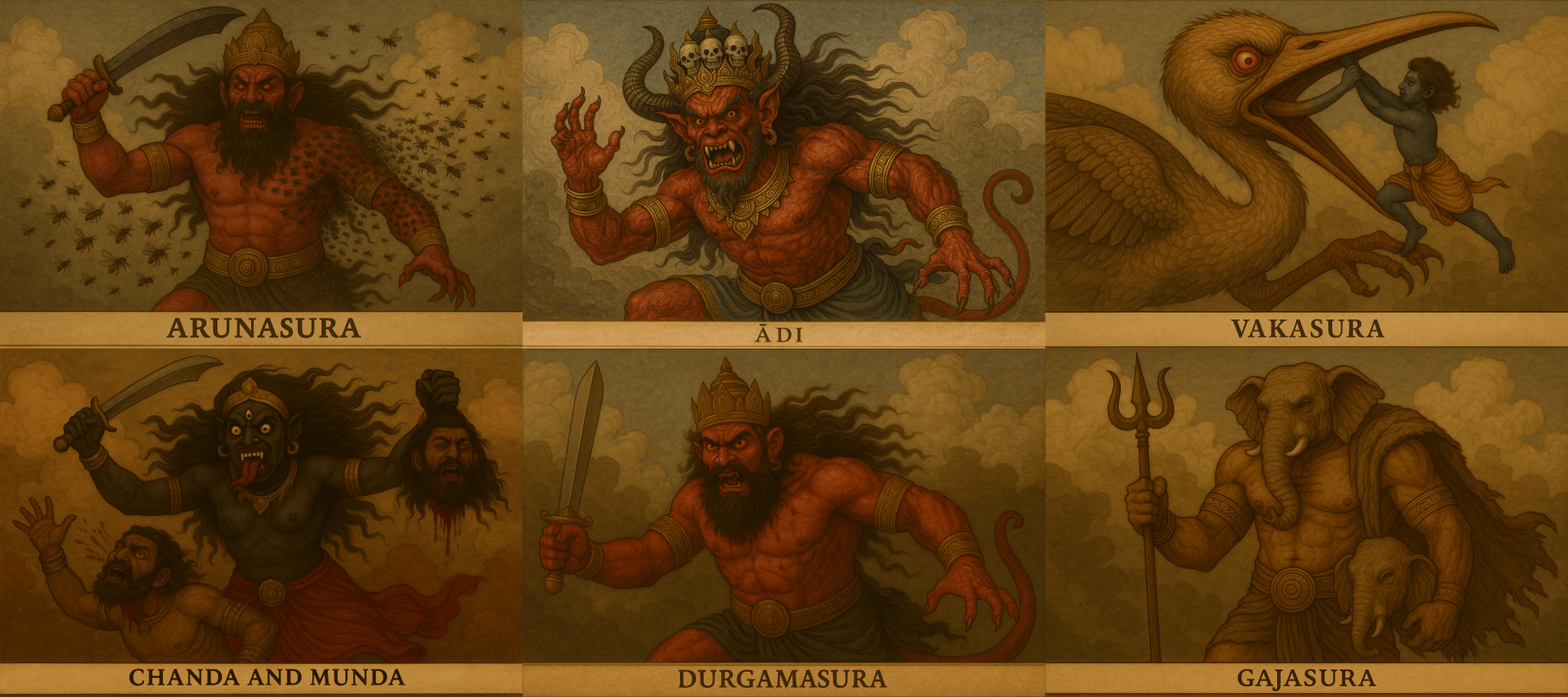 List of Hindu Demons: Mythological Asuras, Rakshasas, and Their Divine Defeats - Motilal Banarsidass