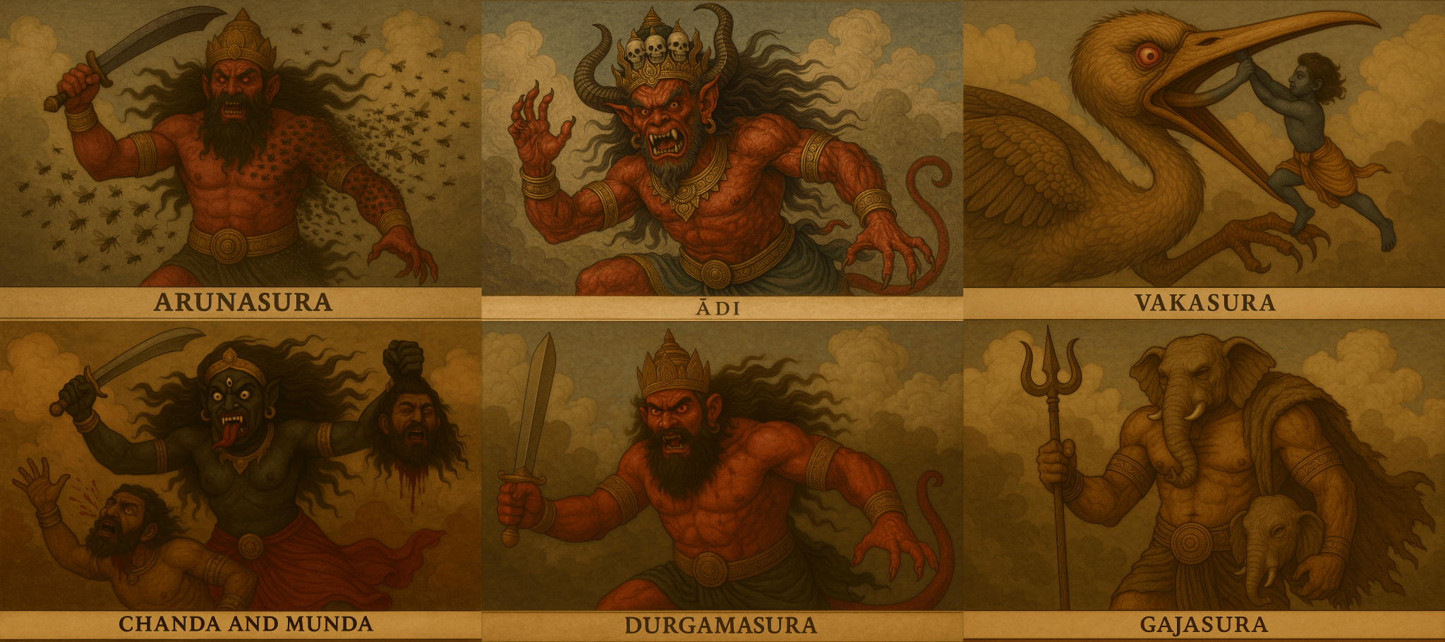 List of Hindu Demons: Mythological Asuras, Rakshasas, and Their Divine Defeats - Motilal Banarsidass