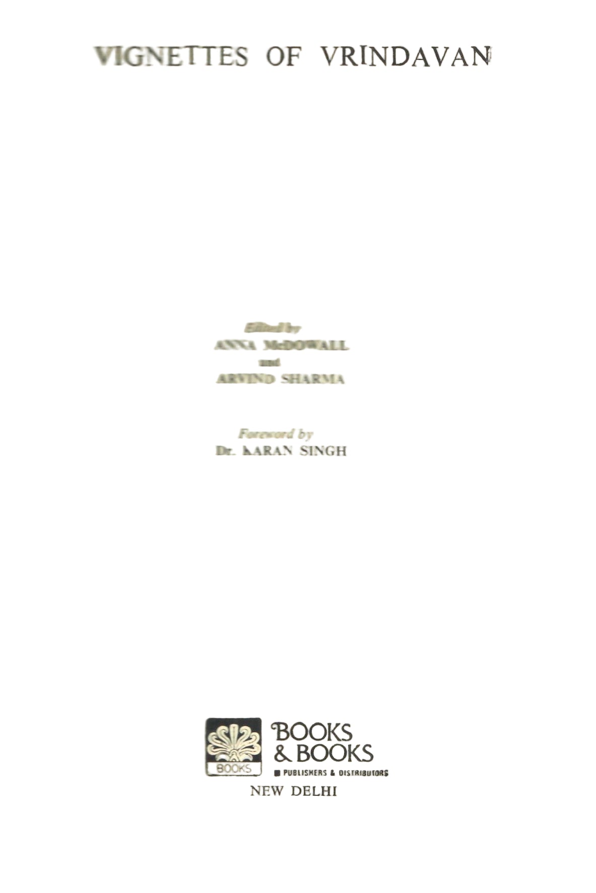 Vignettes of Vrindavan (1987)