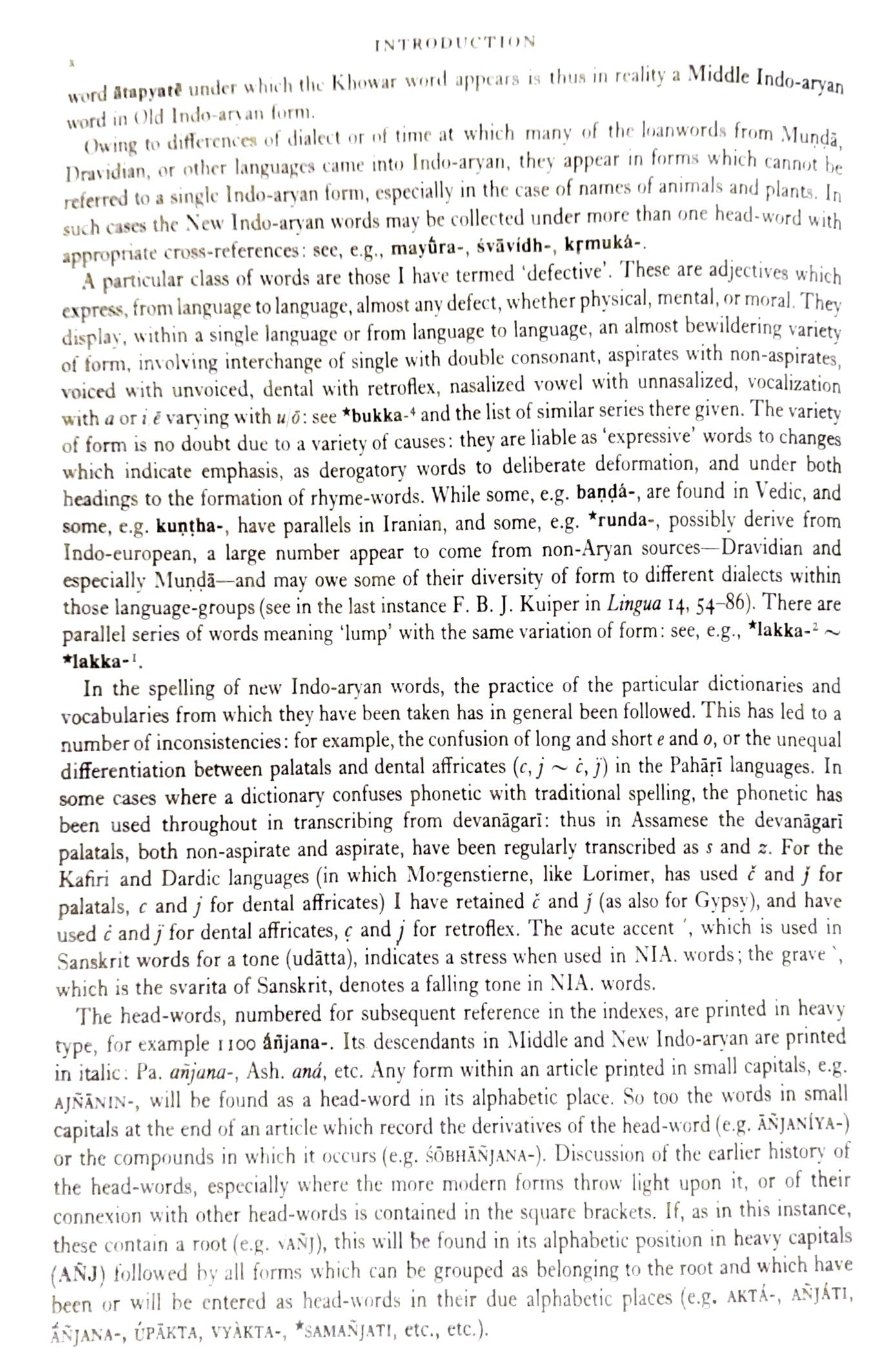 A Comparative Dictionary of the Indo-Aryan Languages (4 Vols.)