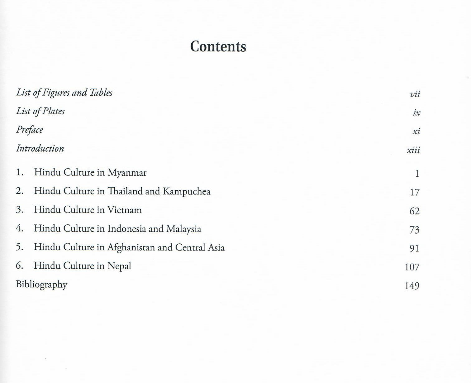 Cultural Heritage of Hinduism Outside India