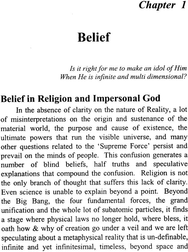 Belief, Reality & Religious Practice by Dr. V. V. Rampal