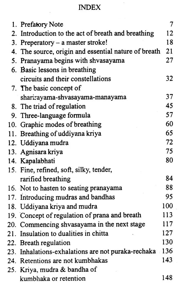 Pranayama (A Classical and Traditional Approach)