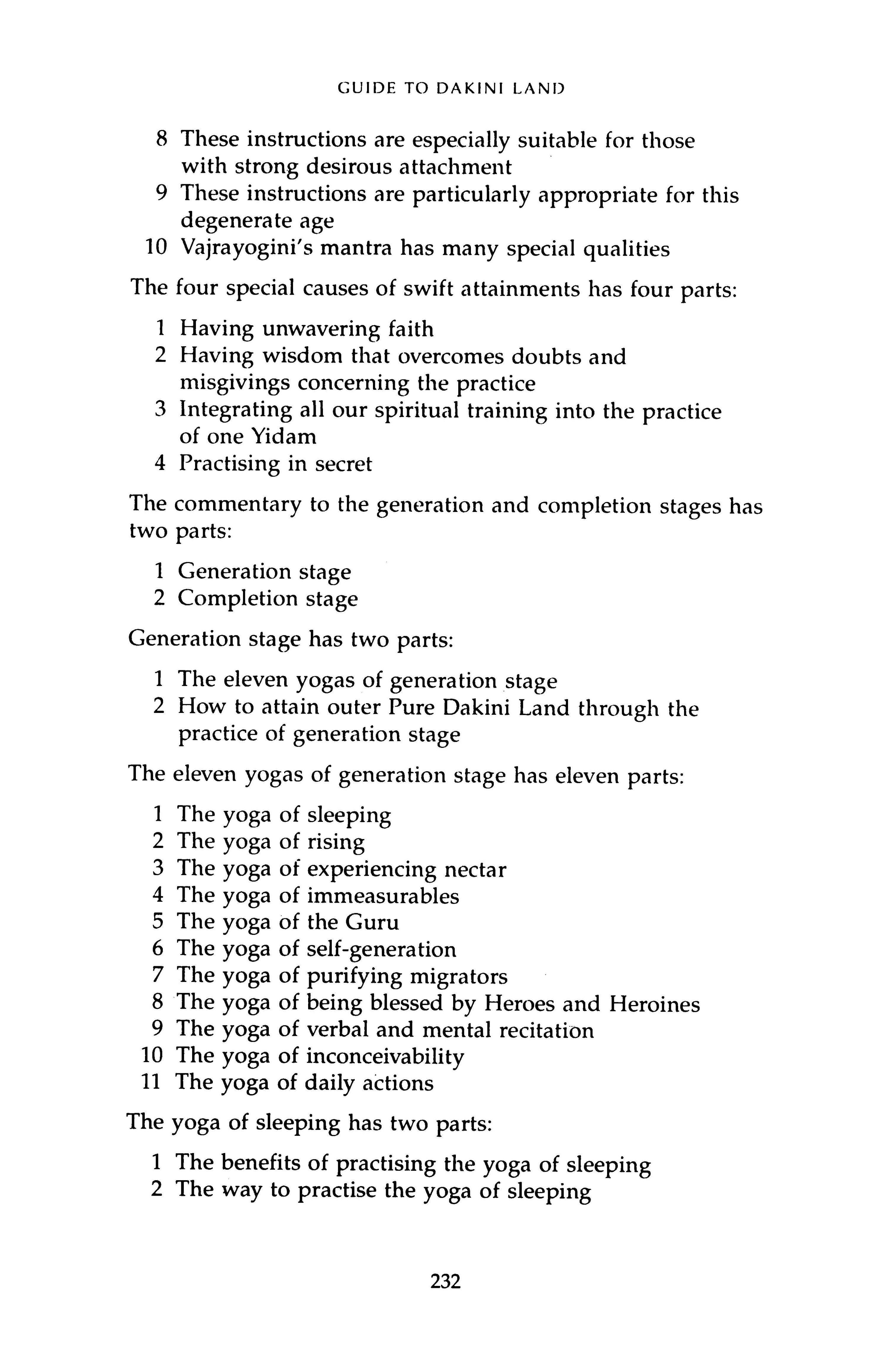 Guide to Dakini Land