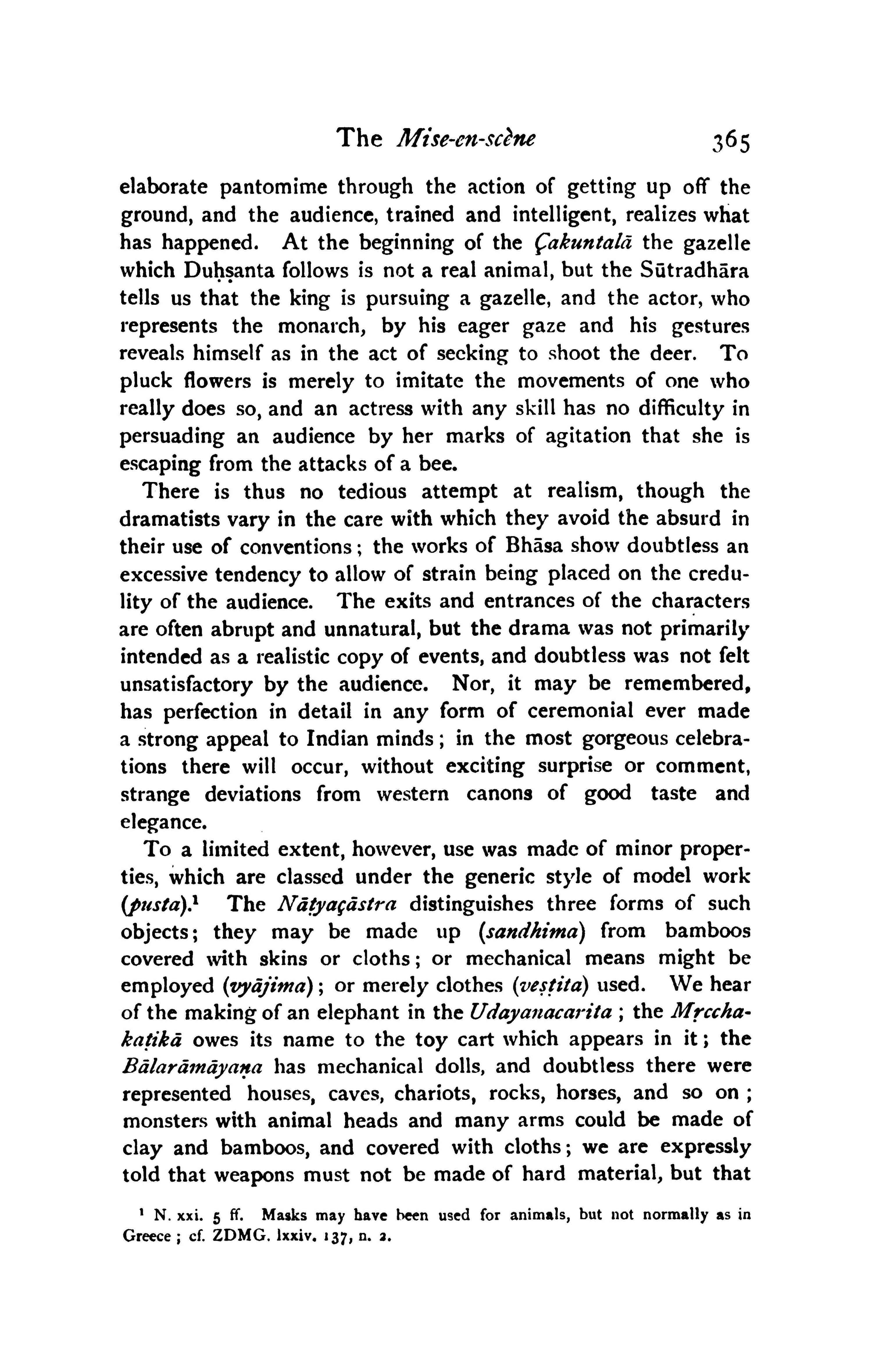 The Sanskrit Drama