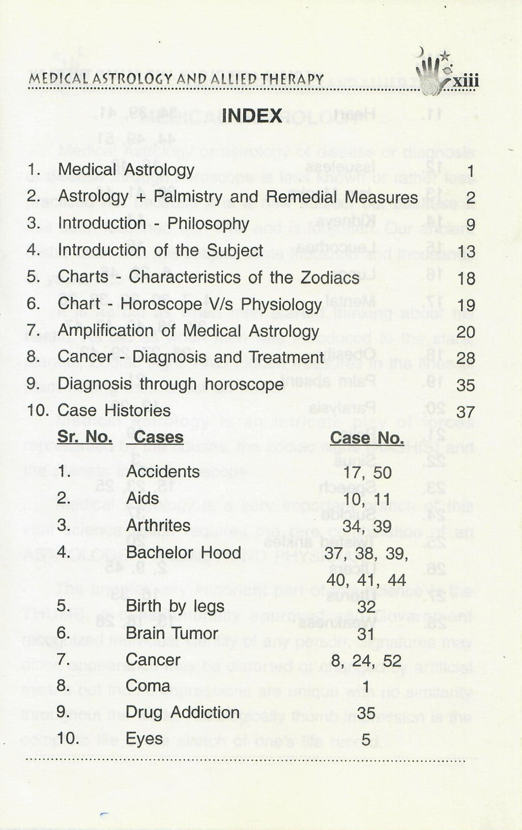Medical Astrology and Allied Therapy (2004)