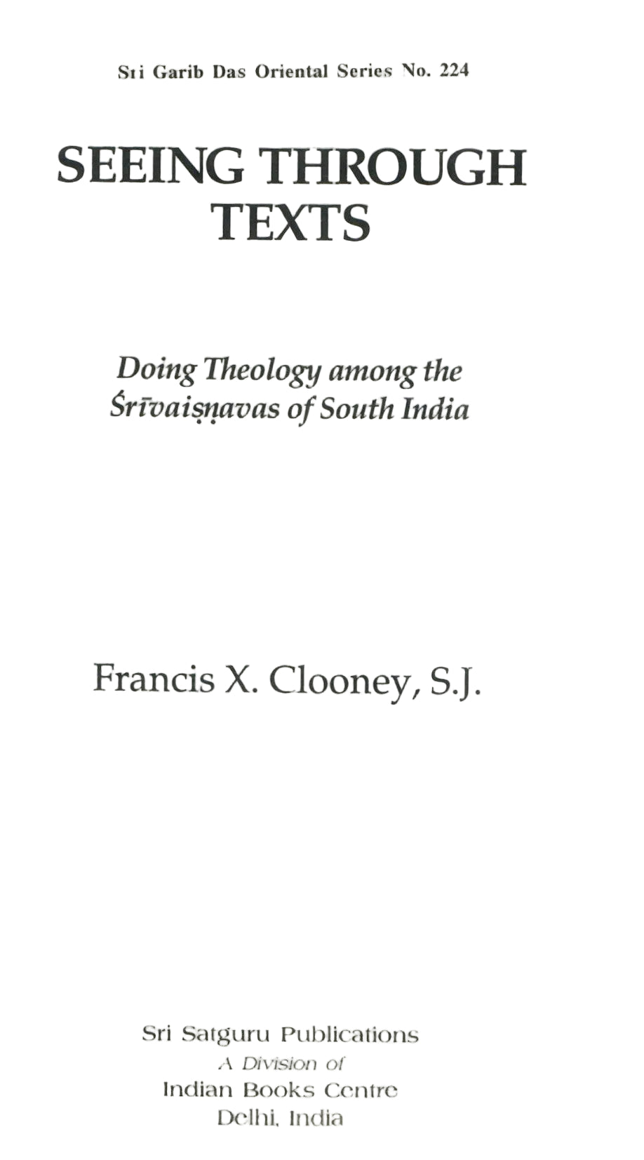 Seeing Through Texts (1997)