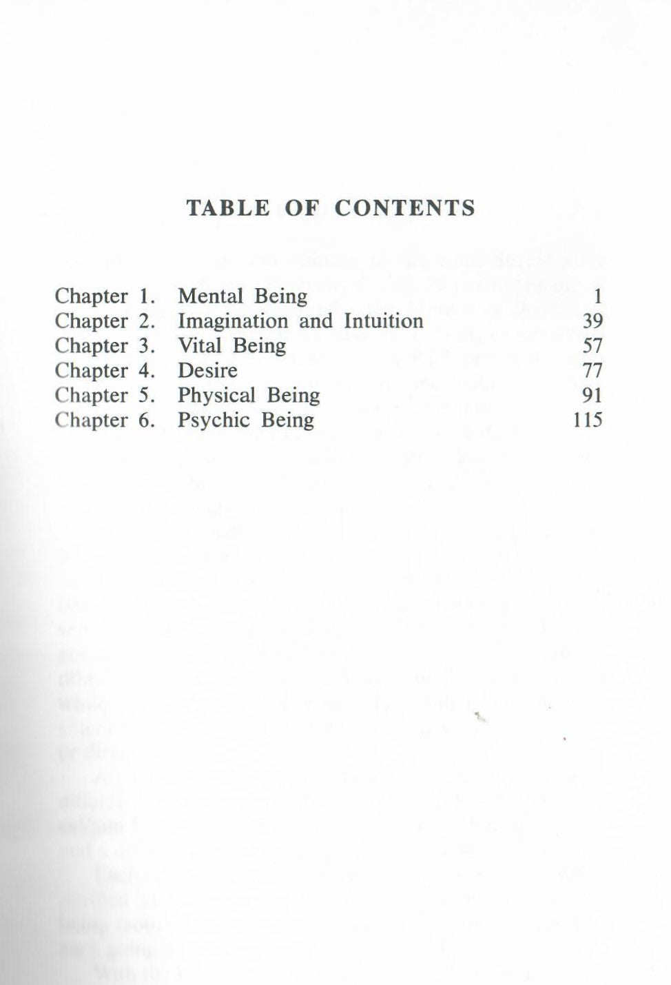 The Soul and its Powers (1992)