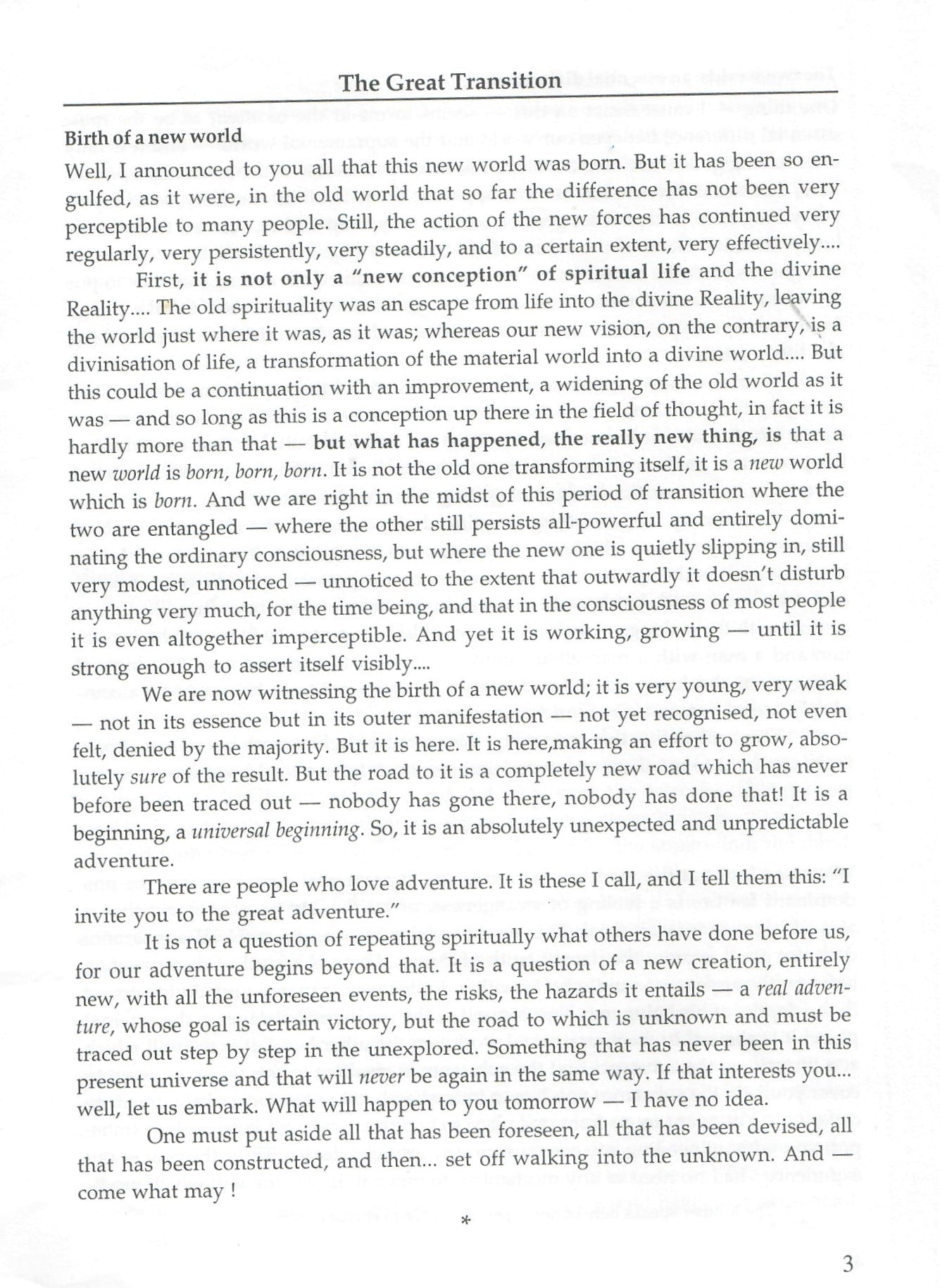 A New World Is Born (2006)