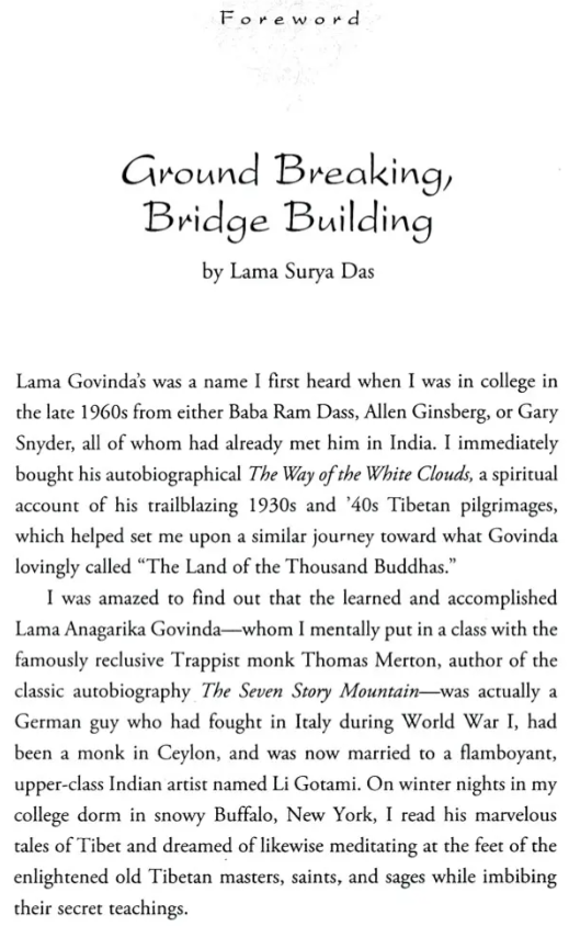 The Lost Teachings of Lama Govinda