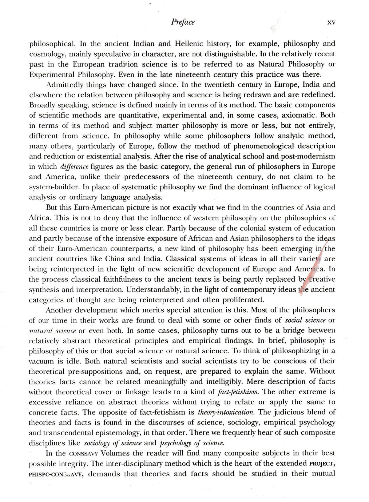 Philosophical Consciousness and Scientific Knowledge: Conceptual Linkages and Civilizational Background (Volume 11 Part 1)