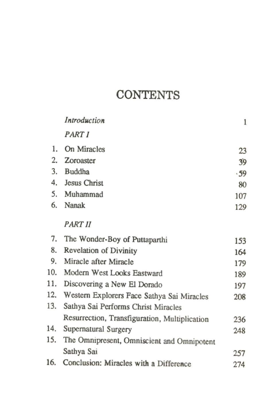 Zoroaster to Sathya Sai (1994)