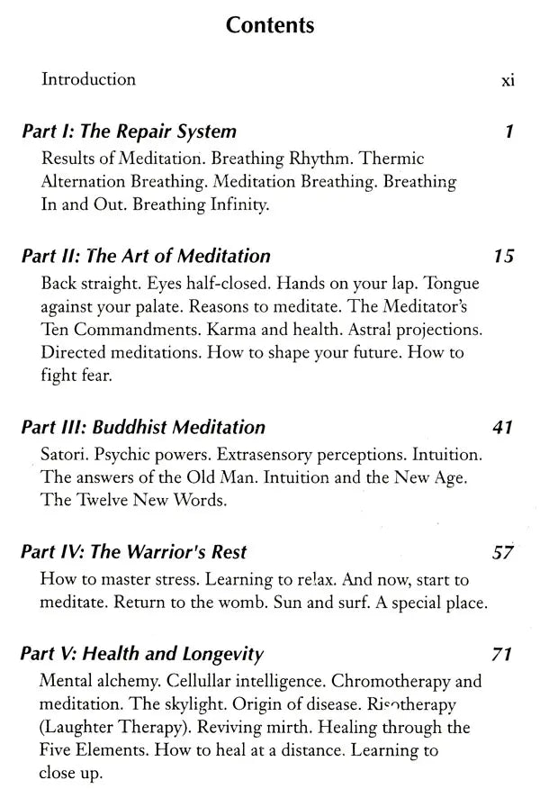 Meditation Guide Book