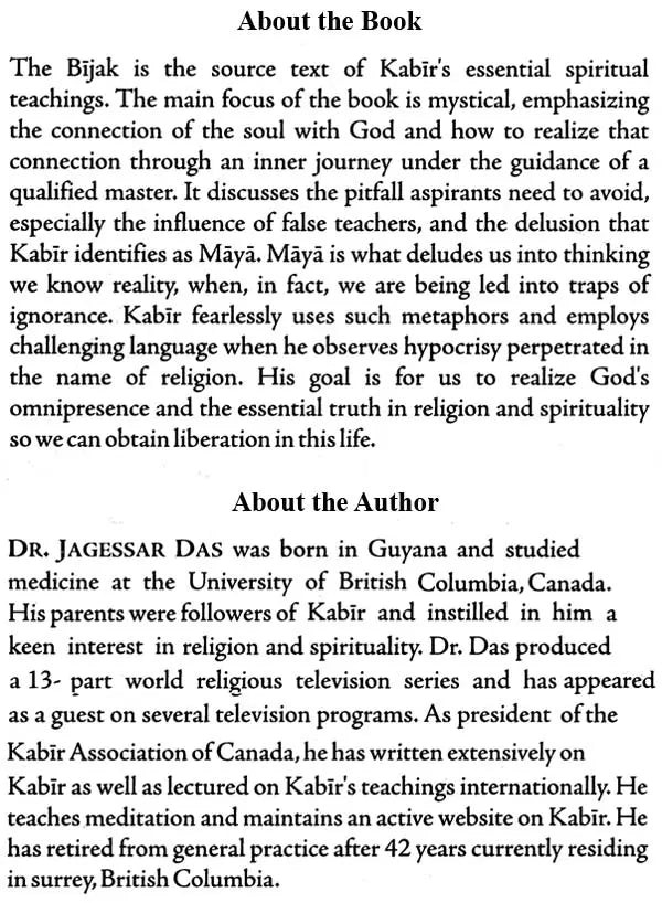 The Complete Bijak of Kabir (Guru Kabir's Mystical Teachings on God-Realization)