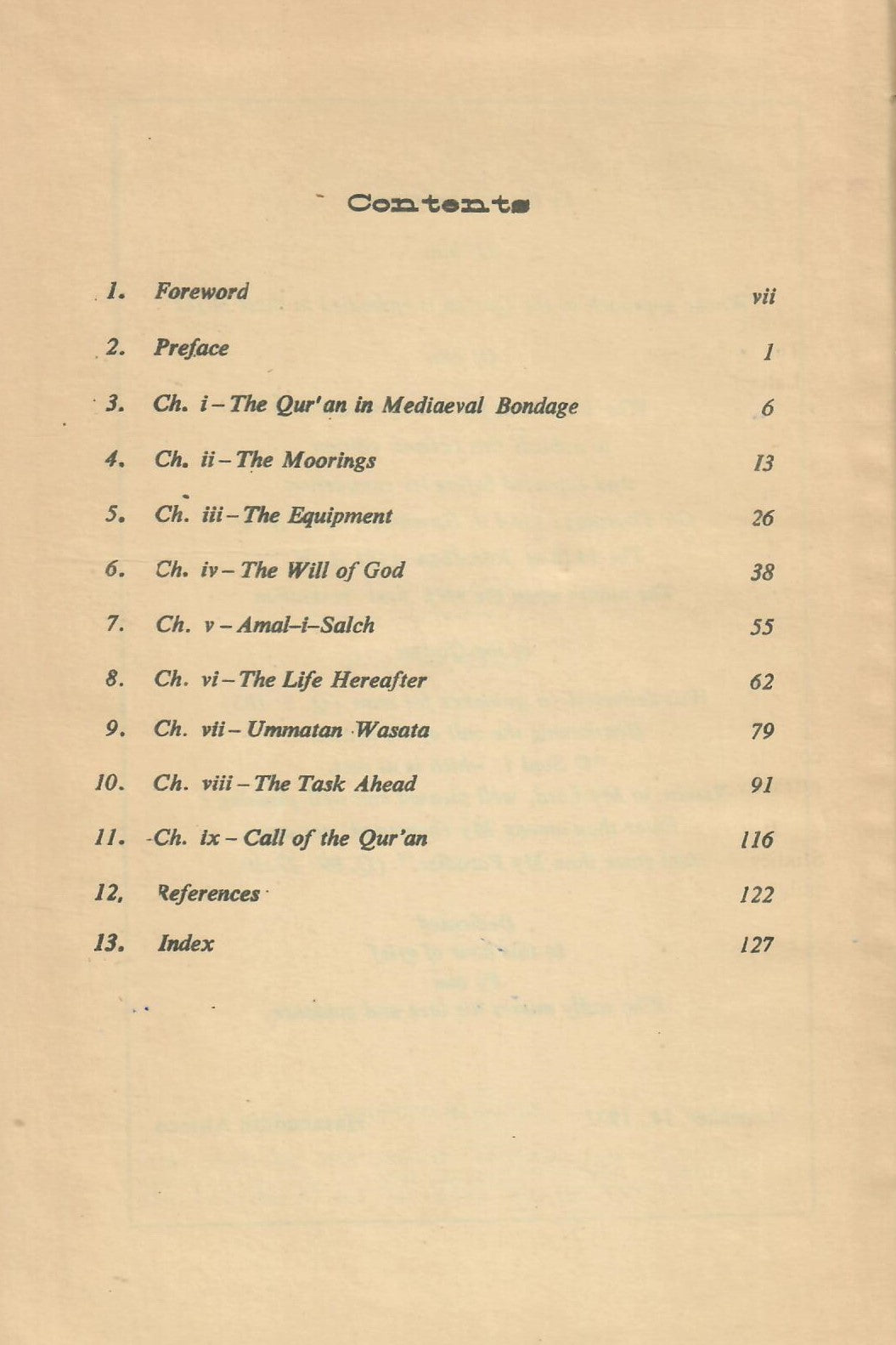 The Mind Al-Qur'an Builds (1977)