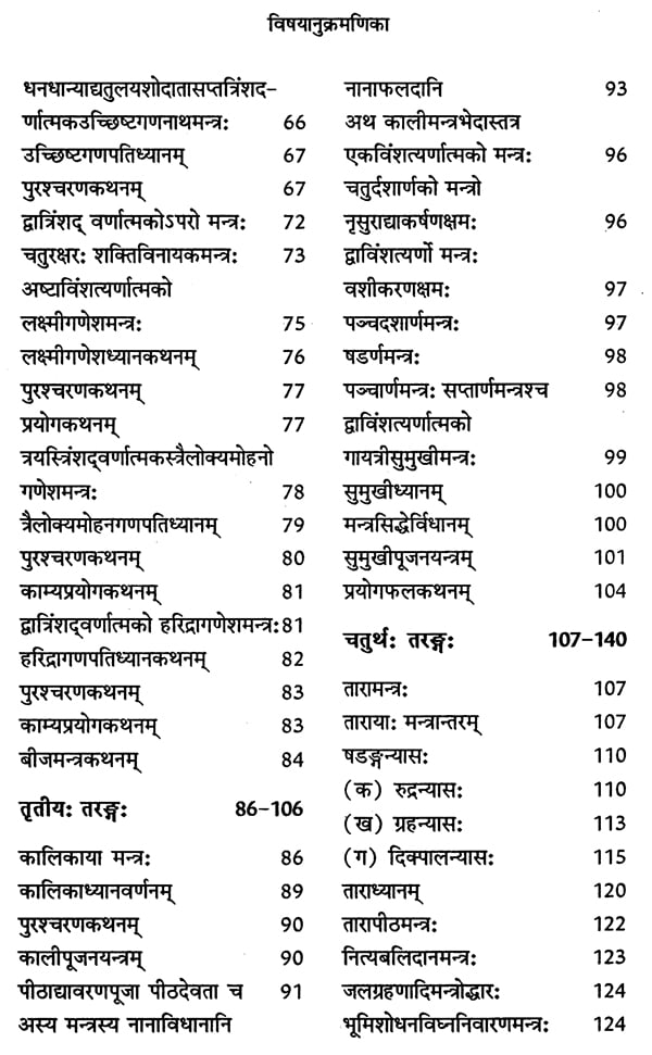 मन्त्रमहोदधि - Mantra Mahodadhi