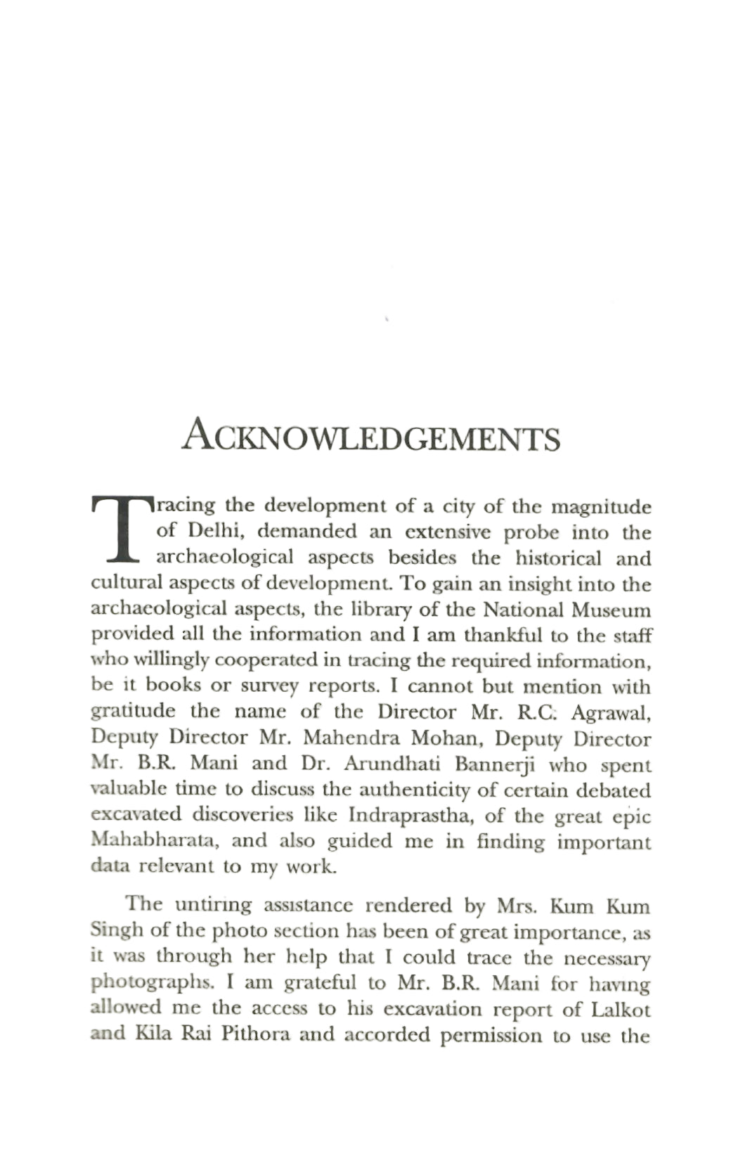 Delhi a Tale of Seven Cities (2001