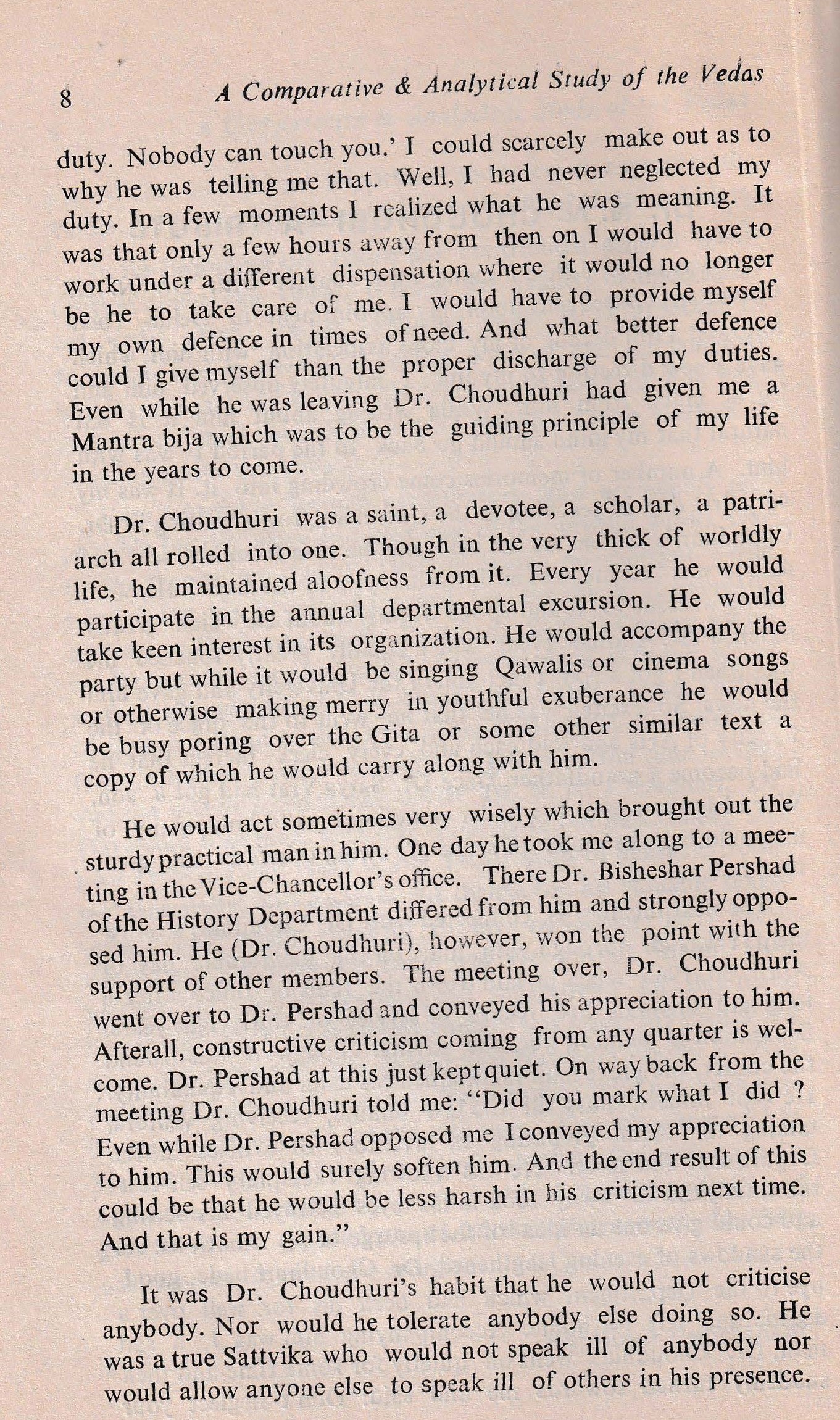 A Comparative & Analytical Study Of The Vedas