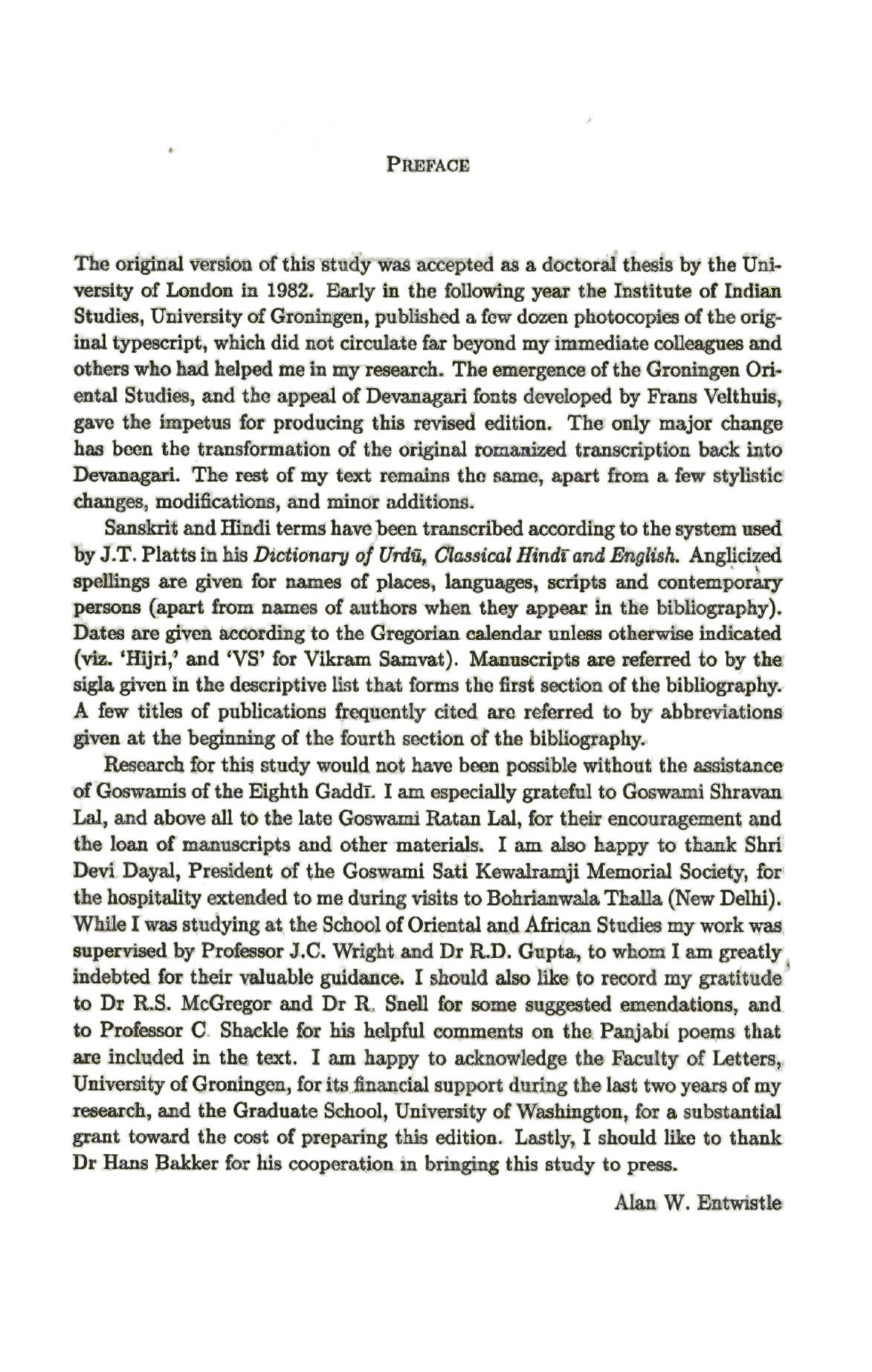 The Rasa Mana Ke Pada Lo Kevalarama (1993 First Edition)- Groningen Oriental Studies VII