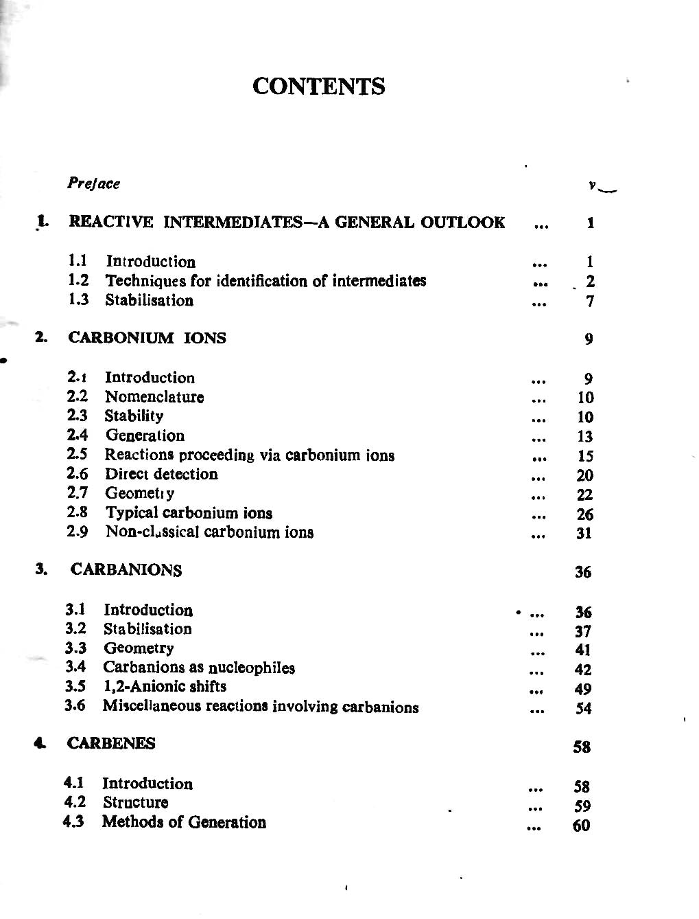 Reactive Intermediates in Organic Chemistry (1980)