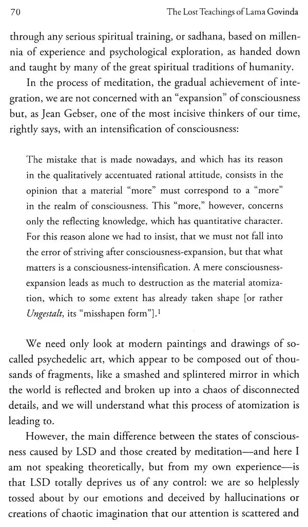 The Lost Teachings of Lama Govinda
