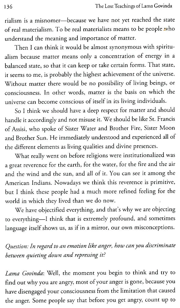 The Lost Teachings of Lama Govinda