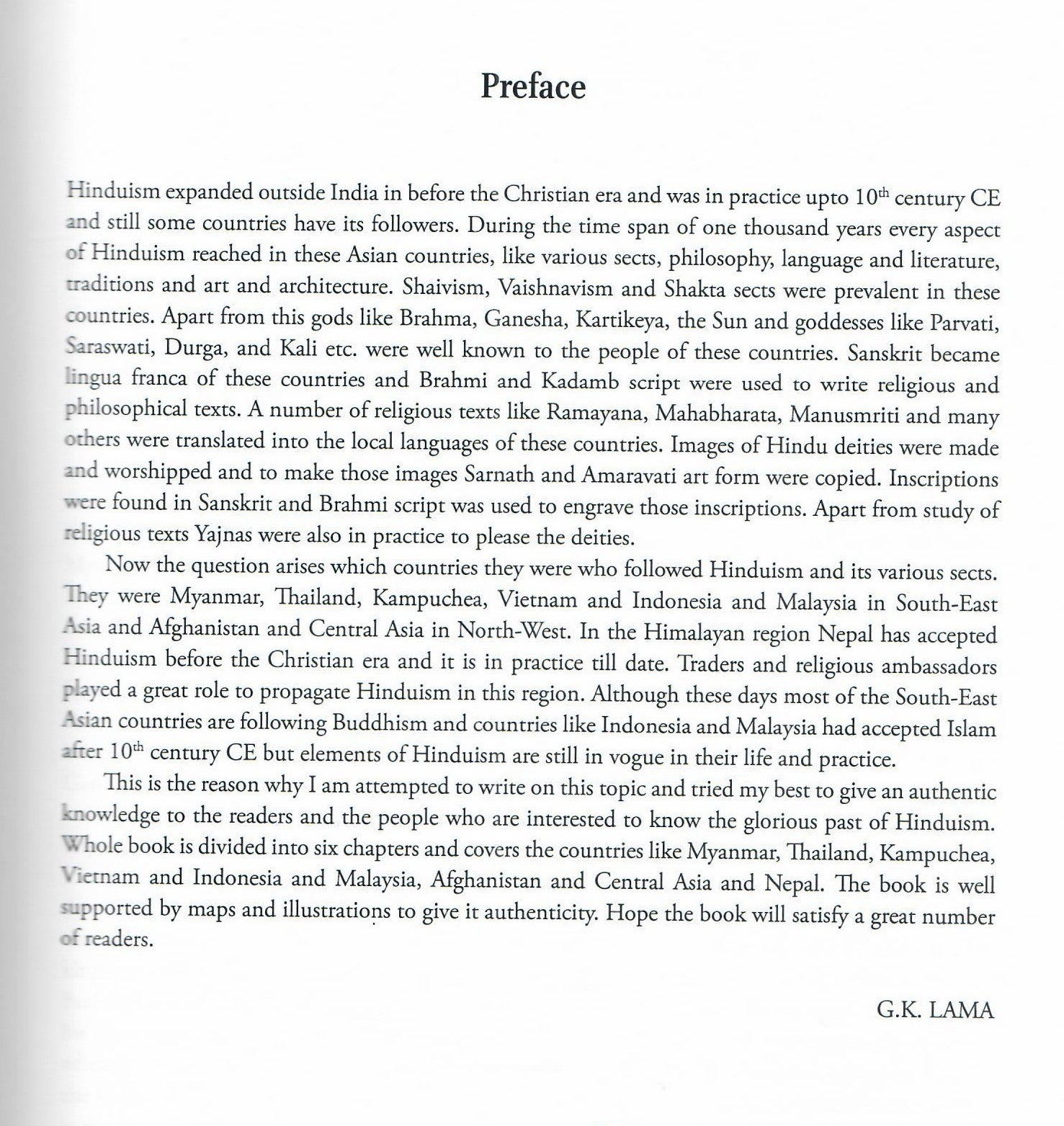 Cultural Heritage of Hinduism Outside India