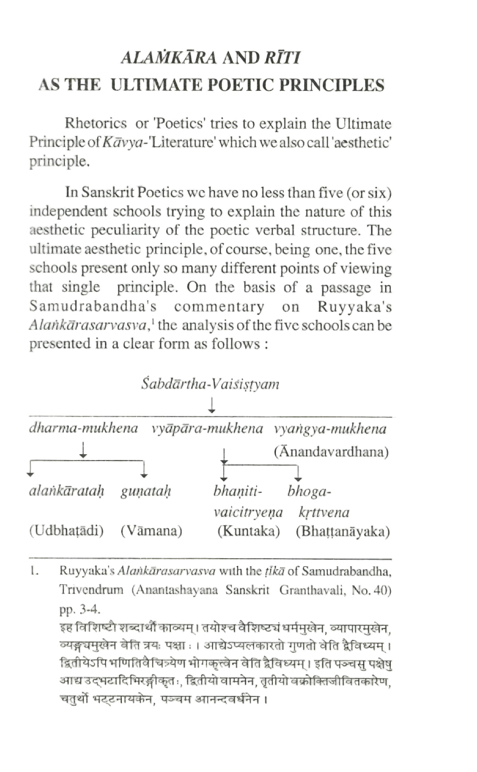 Essays on Sanskrit Poetics  (1998)