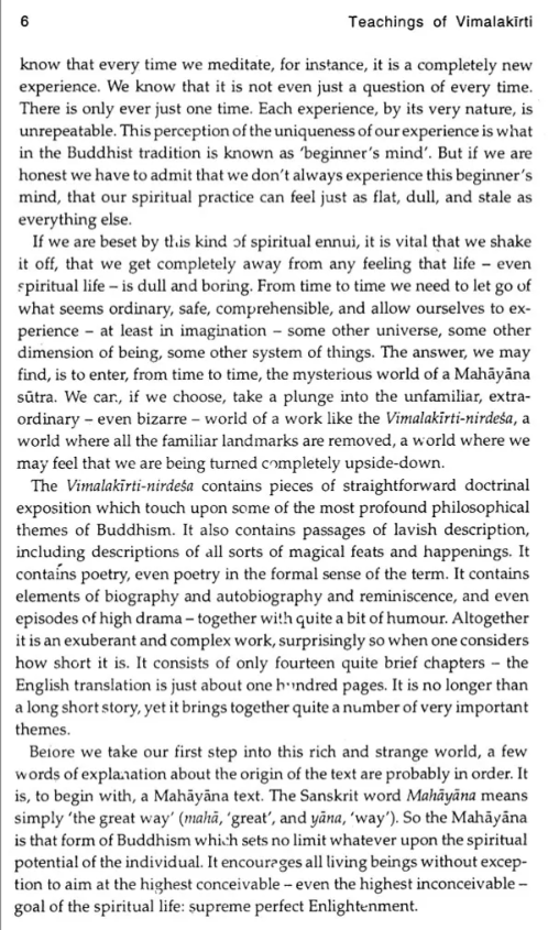 Teachings of Vimalakirti