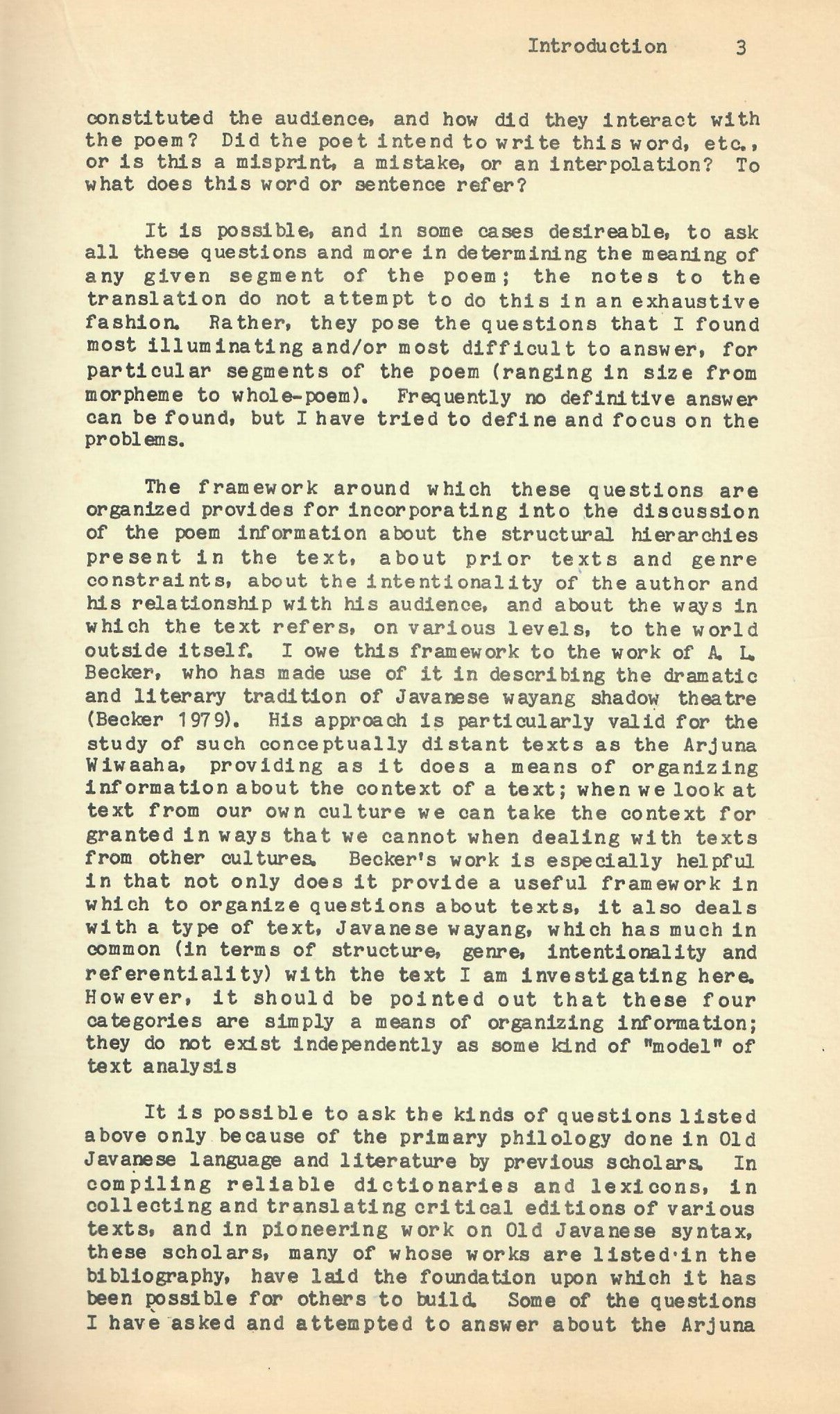 The Arjuna Wiwaaha (1986)