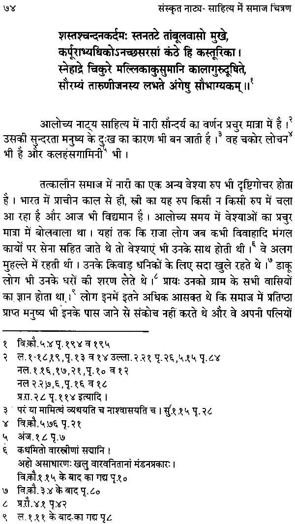 संस्कृत नाट्य साहित्य में समाज चित्रण- Sanskrit Natya Sahitya Me Samaj Chitran