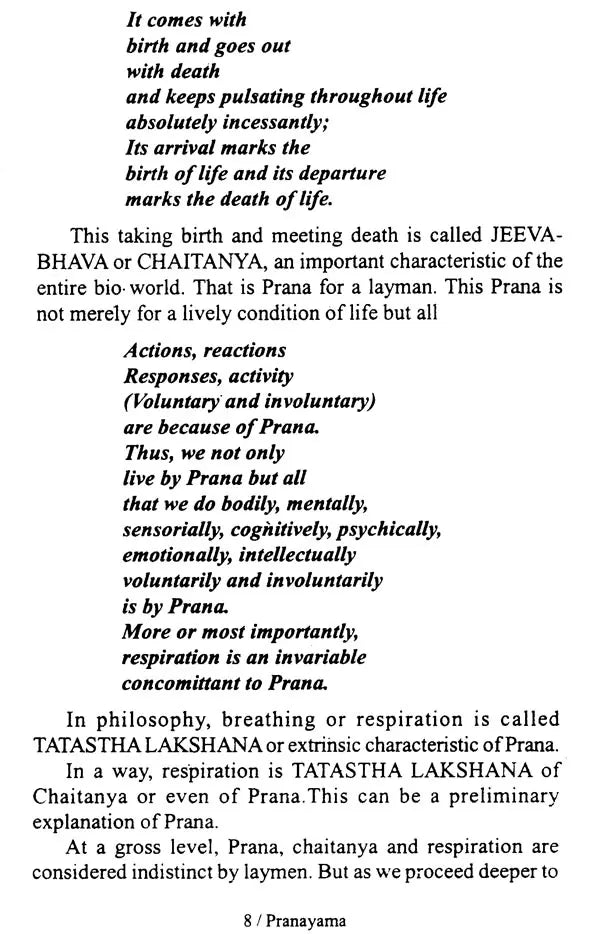 Pranayama (A Classical and Traditional Approach)