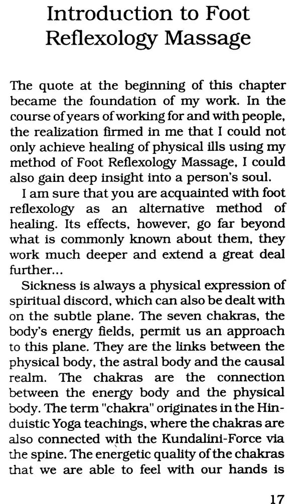 Chakra Energy Massage
