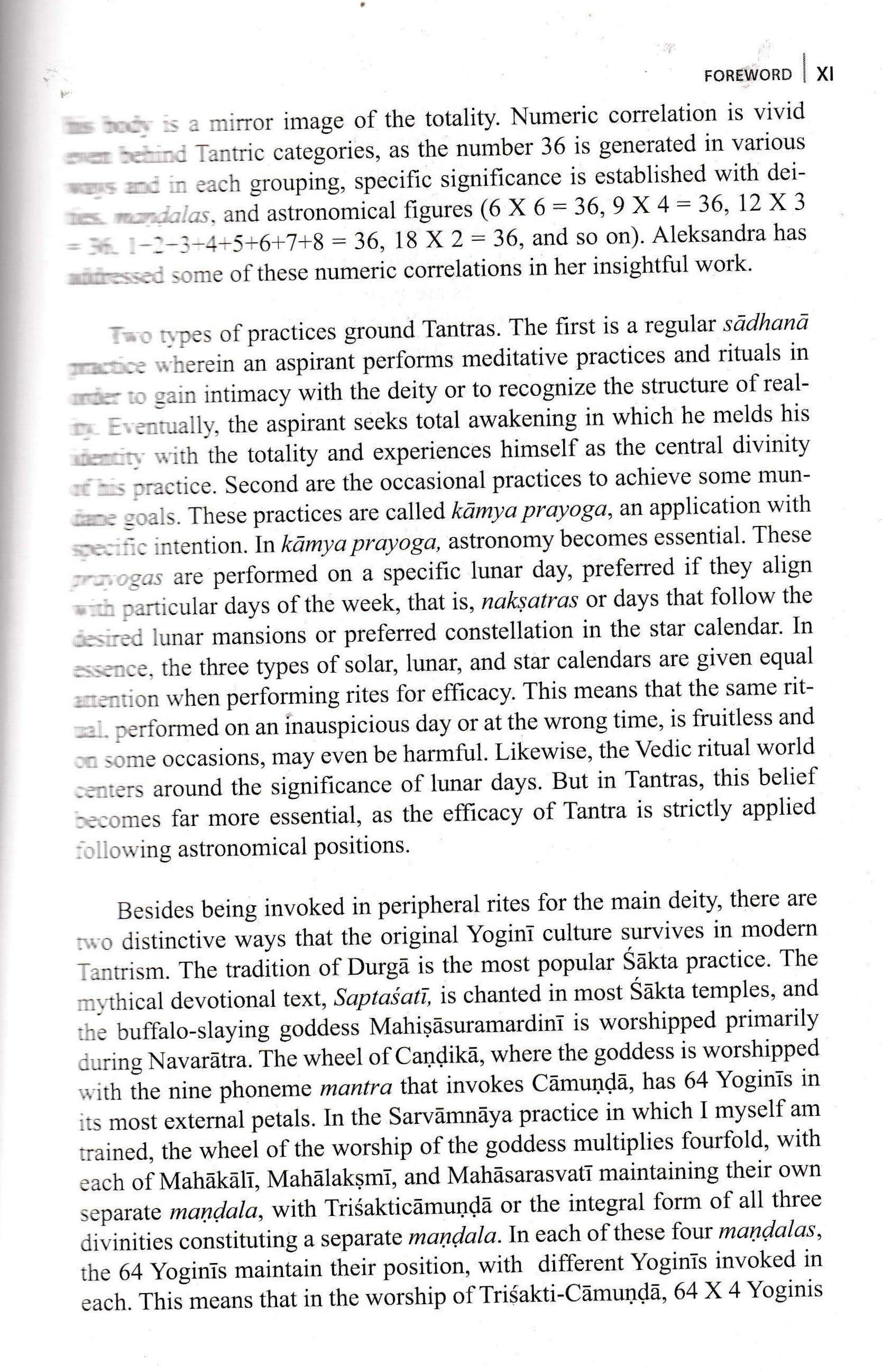 THE SECRET LORE OF YOGINIS