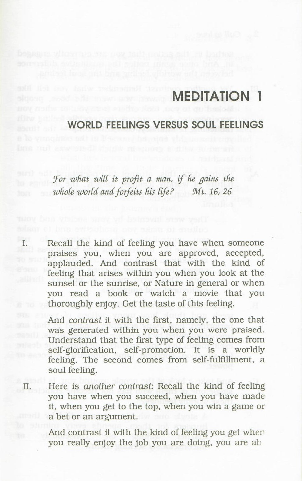 Call to Love Meditations (2007)