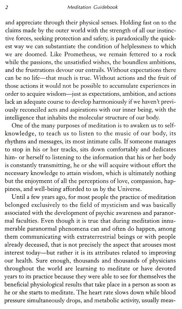 Meditation Guide Book