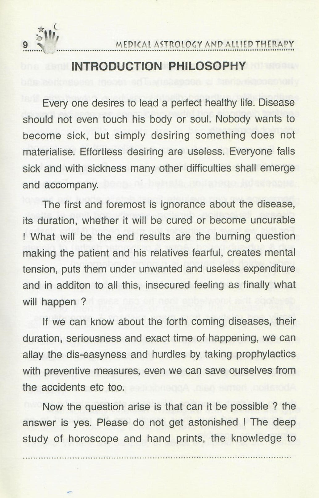 Medical Astrology and Allied Therapy (2004)