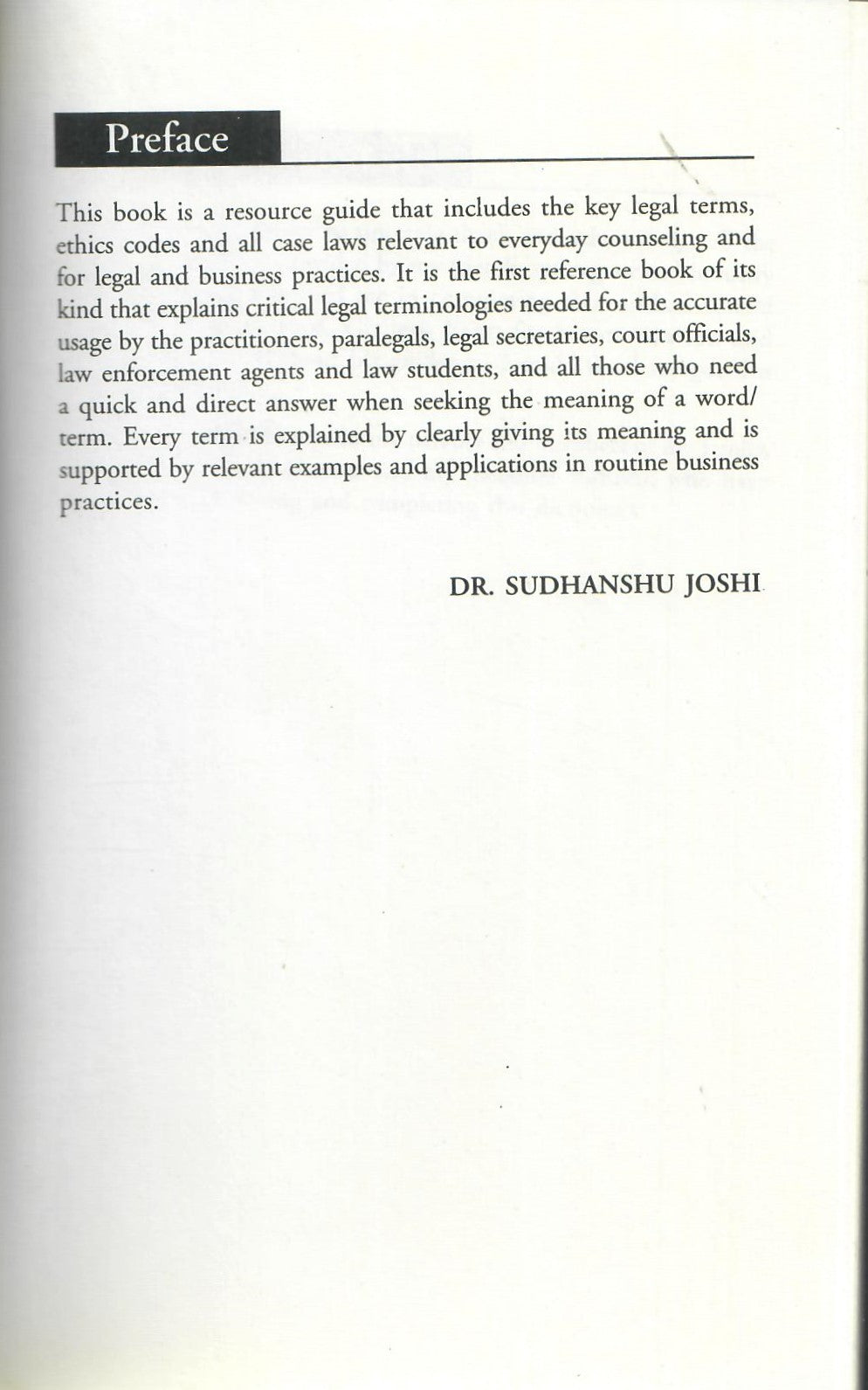 Dictionary on legal terms (2011)