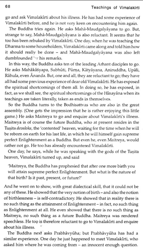 Teachings of Vimalakirti