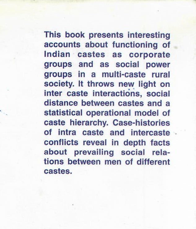 CASTE FUNCTIONS, HIERARCHY AND SOCIAL POWER (2011)