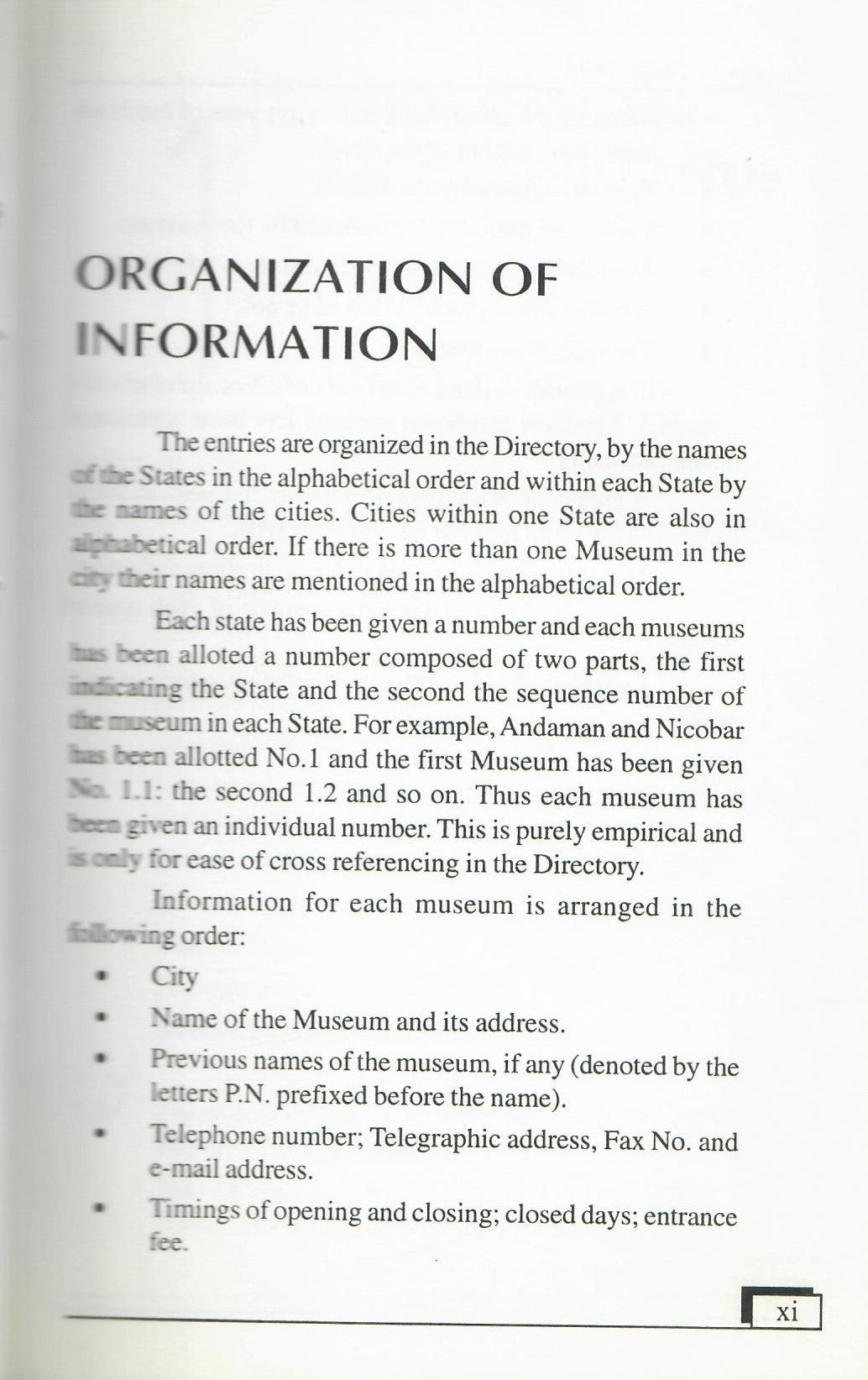Directory of Museums in India 2003