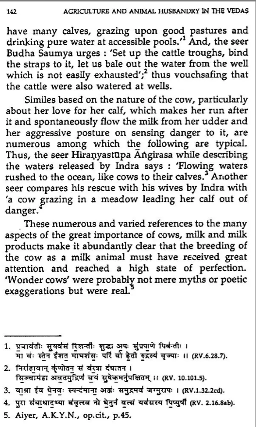 Agriculture and Animal Husbandry in the Vedas