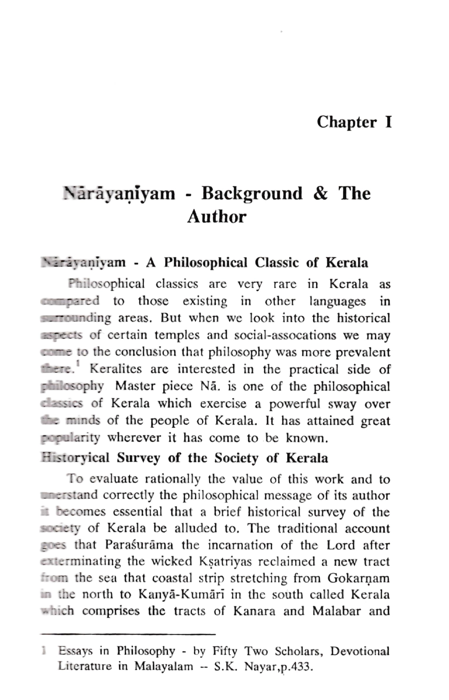 Philosophy of Narayaniyam