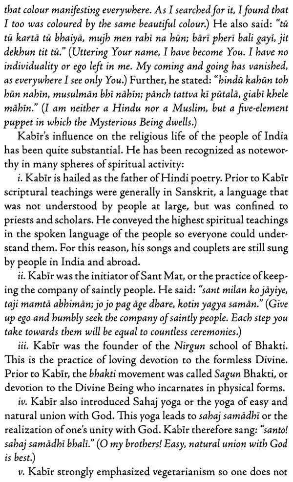 The Complete Bijak of Kabir (Guru Kabir's Mystical Teachings on God-Realization)