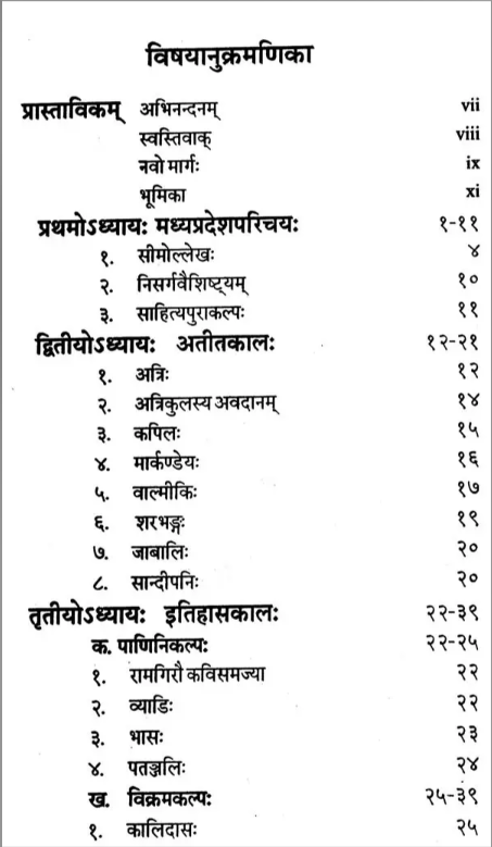 मध्यप्रदेशानां संस्कृतसाहित्यम् - Madhyapradeshanam Sanskritsahityam