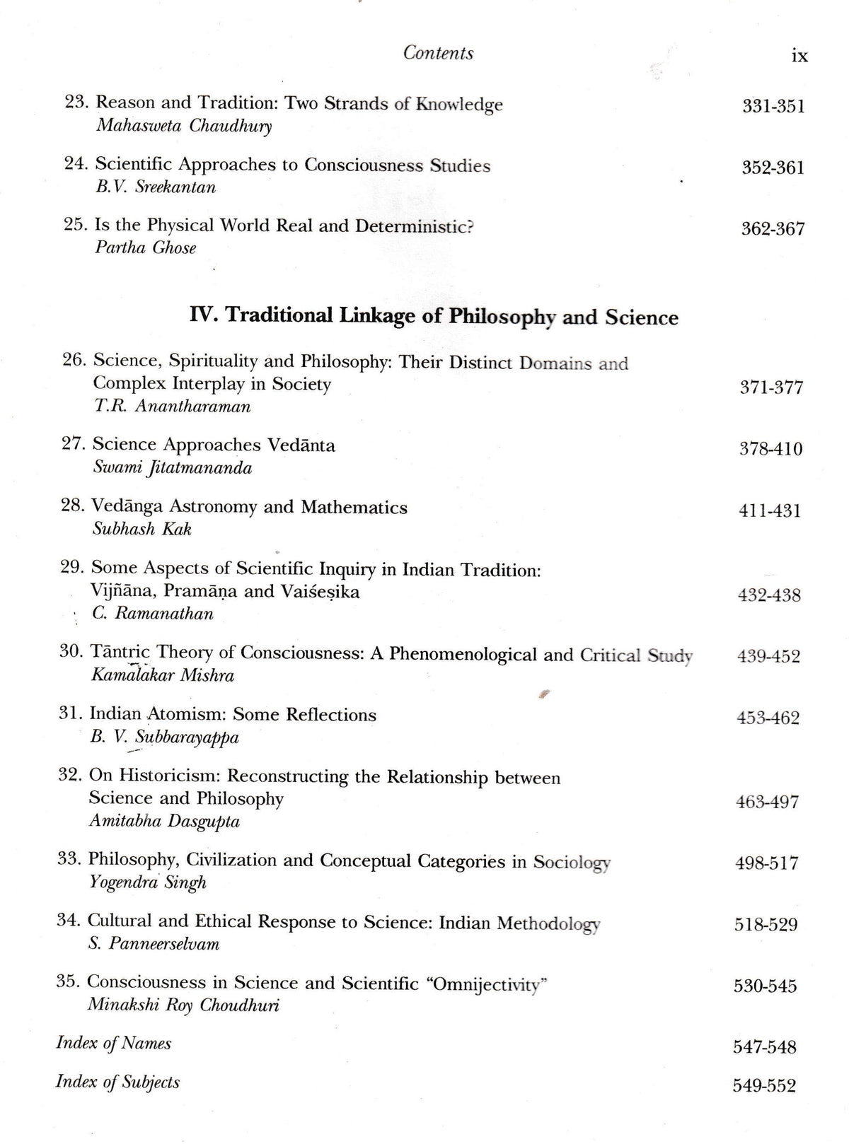 Philosophical Consciousness and Scientific Knowledge: Conceptual Linkages and Civilizational Background (Volume 11 Part 1)