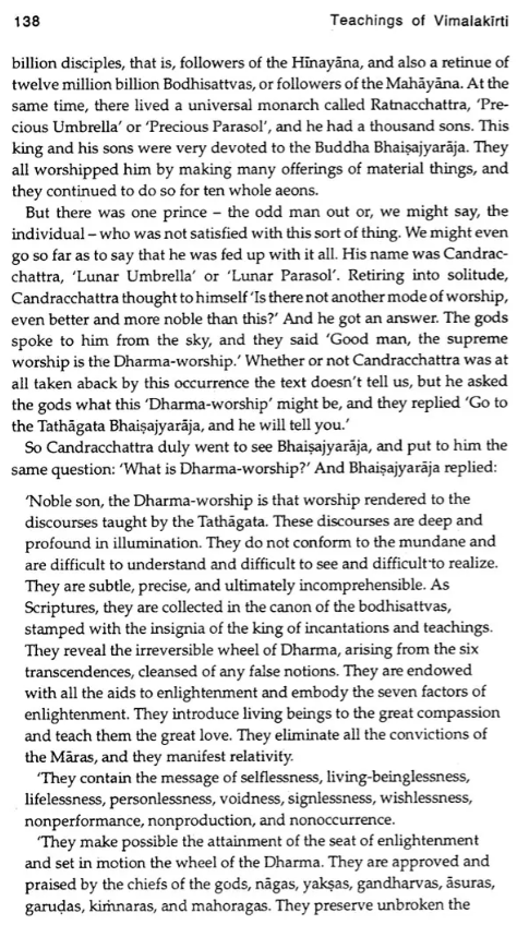 Teachings of Vimalakirti