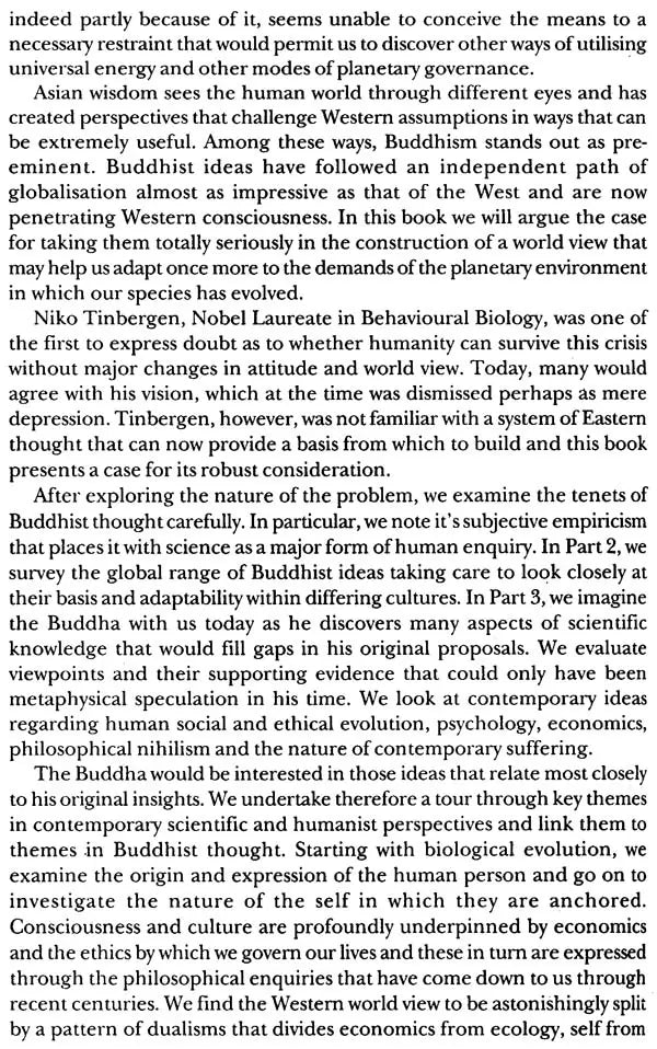 World Crisis and Buddhist Humanism