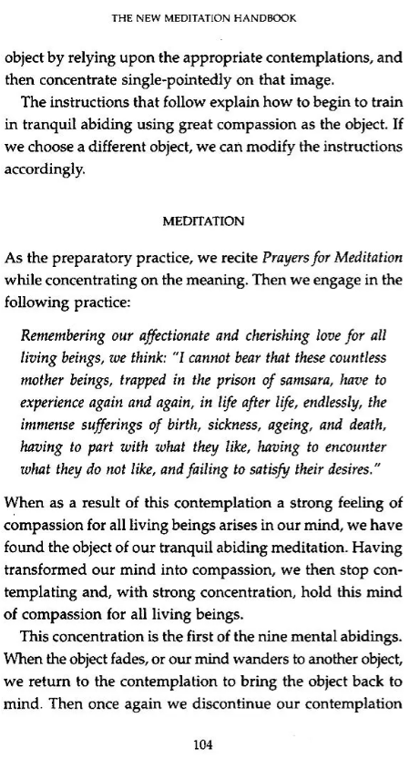 The Meditation Handbook